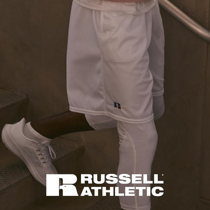 Russell Athletic Men's Mesh Short with Pockets, Steel, XX-Large