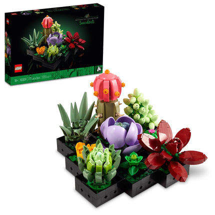 LEGO Succulents 10309 Plant Decor Building Set for