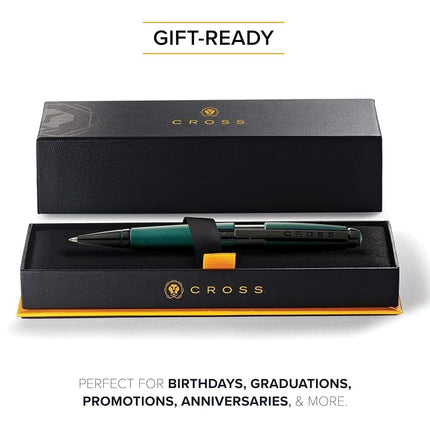 Cross Edge Matte Green Lacquer Gel Rollerball Pen