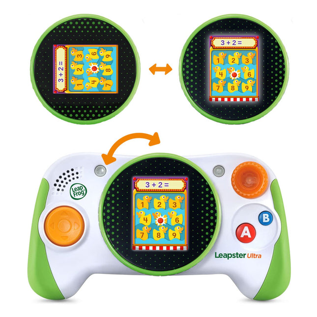 Consola de juegos de aprendizaje portátil LeapFrog Leapster Ultra para niños de 4 años en adelante