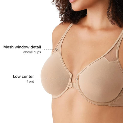 Wacoal Women's Body T-Back Underwire Bra 65124 White 32D