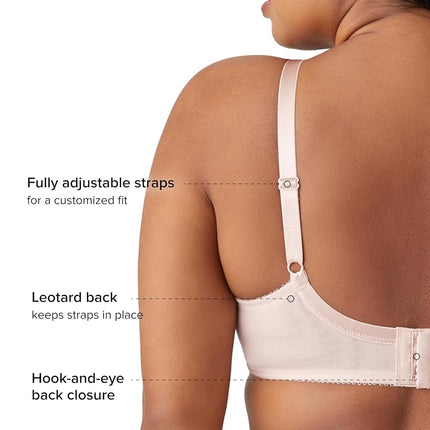 Wacoal womens855186Retro Chic Full Figure Underwire Bra Bra - Beige - 36F