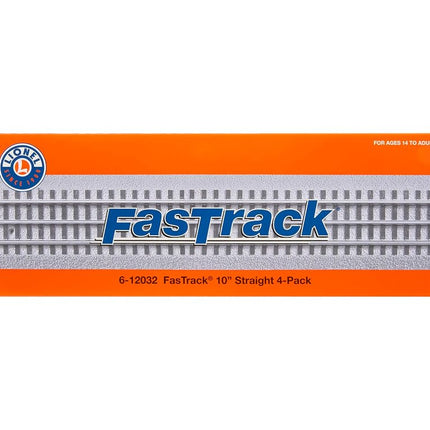 Lionel FasTrack - O-Gauge Straight Track - 4 Pack
