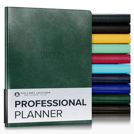Gallery Leather Professional Planner 2026-2027 Aca