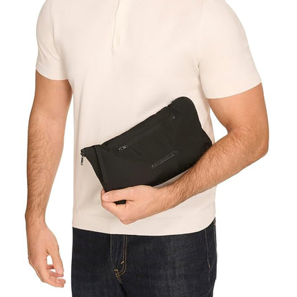 Cortavientos autoguardable de manga corta para hombre Cole Haan, negro, L
