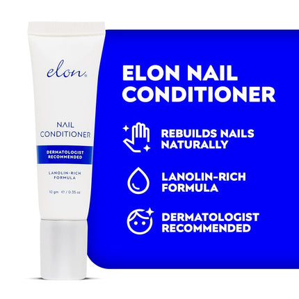 Elon Lanolin Rich Nail Conditioner for Healthy Nails 10 g