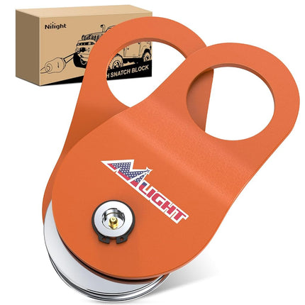 Nilight 10 Ton Winch Snatch Block Towing Pulley Bl