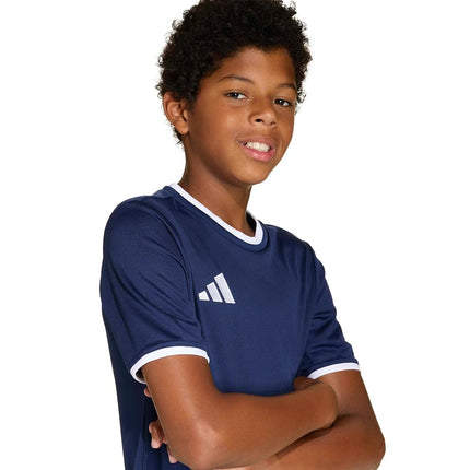 adidas Boys Entrada 26 Jersey, Team Navy Blue/White, XXS