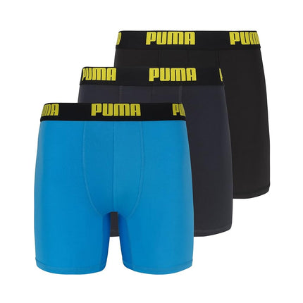 PUMA Men's Retro Shorts (Pack of 3), Bright blue, 