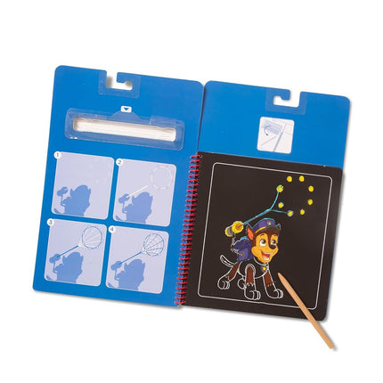 Melissa & Doug PAW Patrol Scratch Art 3-Pack – Chase, Skye, Marshall Color Reveal Travel Activity Pads