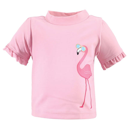 Ensemble de maillots de bain anti-UV Hudson Baby unisexe pour bébé, flamant rose, 3-6 mois