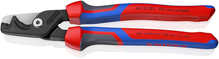 KNIPEX Tools 95 12 225 StepCut® XL Cable Shears, 9"