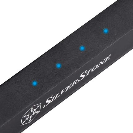 SilverStone Technology Slim M.2 M Key PCIe NVMe Adapter to PCIe X4 with Integrated Heatsink ECM23