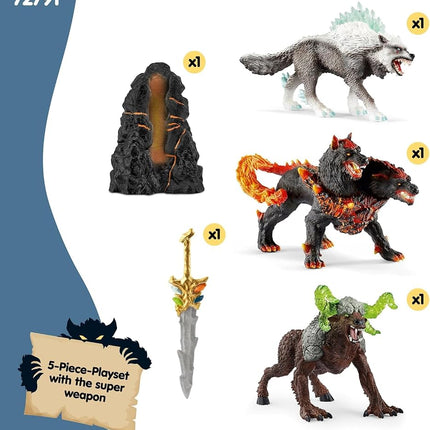 Schleich Eldrador - 5Pc Fantasy Creatures Starter Set - Kids 7+ | 72179