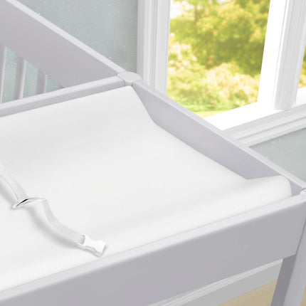Delta Children Crib and Changer Changing Pad and Cover, White