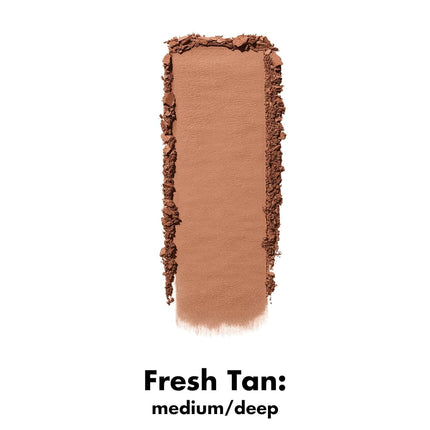 e.l.f. Primer-Infused Bronzer, Long-Lasting & Budge-Proof Makeup, Lightweight & Buildable, Smooth & Easy to Use, Vegan & Cruelty Free, Fresh Tan