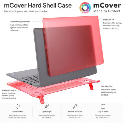 mCover Case Compatible ONLY with 2023-2024 15.6" Dell Latitude 3540/3550 Series Laptop Computer (NOT Fitting Any Other Dell Models) - Purple
