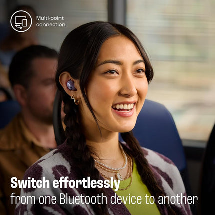 JBL Live Buds 3 - True Wireless Noise-Cancelling Bud-Type Earbuds, 40Hrs Total Playback, Wireless Charging, 6 Mics for Perfect Calls, Multi-Point Connection, IP55 Waterproof and dustproof (Silver)
