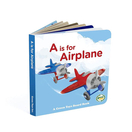 Avion et livre cartonné Green Toys
