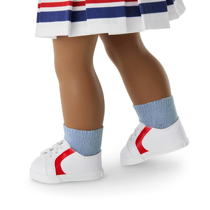 American Girl Team AG Sweater & Skirt Set 18 inch Doll Clothes with Tank Top, Red, White, and Blue, 6 pcs, Ages 6+
