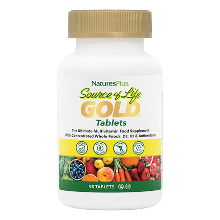 NaturesPlus Source of Life Gold Tablets - Plant Ba