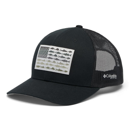 Columbia Unisex PFG Fish Flag Mesh Snap Back, Snap