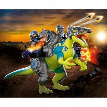 Playmobil Dino Rise 70625 Spinosaurus: Double Defence Power, Ages 5+, Multi-coloured
