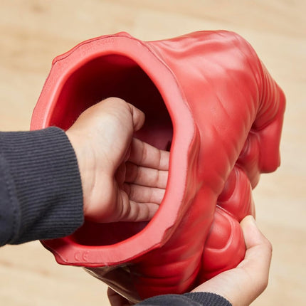 Capitan America Marvel Avengers Red Hulk Gamma Smash Fists Roleplay Toy For Kids Ages 5+, Pair Of Foam Hands With Easy-Grip Bands, Movie-Inspired Costume Accessory