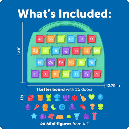 Learning Resources Lift-a-Letter Alphabet Board, ABC Learning Set Ages 3+