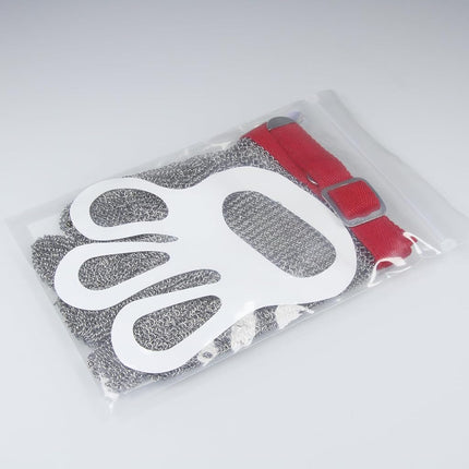 JZD stainless steel gloves, level A9 cutting resistant gloves, 304 stainless steel wire, metal mesh, kitchen cutting res(5 Finger, XS(Piece of 1)(Green))