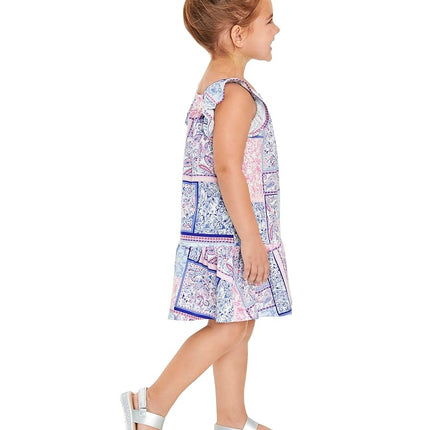 The Children's Place Baby Girls' and Toddler Sleeveless Dressy Special Occasion Dresses, Navy Flutter, 3T