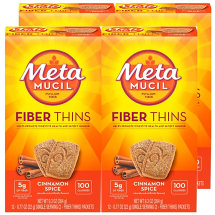 Metamucil Fiber Thins, Cinnamon Spice Flavored Die