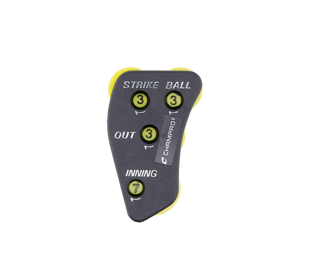 Champro A042P Umpire Indicator with 4 Optic Yellow
