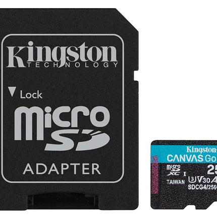 Kingston Canvas Go Plus microSDXC Memory Card Gen4