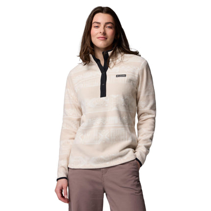 Columbia Women's Benton Springs Printed 1/2 Snap, 