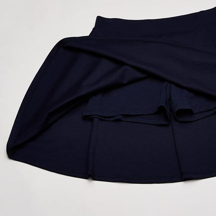 The Children's Place Jupe-short en tricot Ponte uniforme pour filles, Tidal, 16