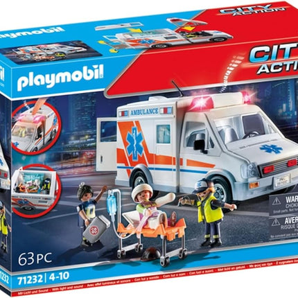 Playmobil 71232 City Life Hospital Ambulance