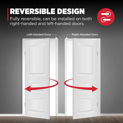 Kwikset Henley Entry Door Handle with Lock and Key, Secure Keyed Reversible Lever Exterior, for Front Entrance and Bedrooms, Matte Black, Pick Resistant Smartkey Rekey Security and Microban