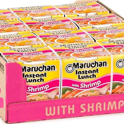 Maruchan Instant Lunch Shrimp Flavoured Ramen Noodles Cup 64 g