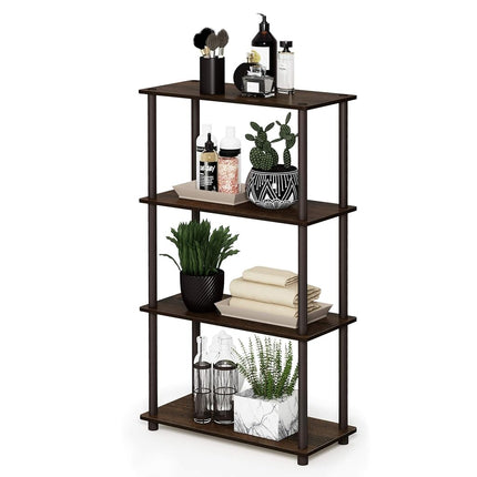 Furinno TURN-N-TUBE Storage Shelves, 4-Tier Toolle