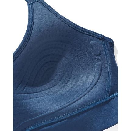 Under Armour Womens Infinity Mid Impact Sports Bra, (498) Wham Blue / / Wham Blue, (X-Large) D/DD