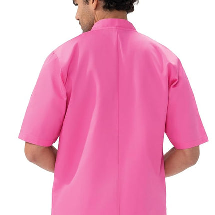 Chef Works Volnay Unisex Chef Coat, Hot Pink, XL