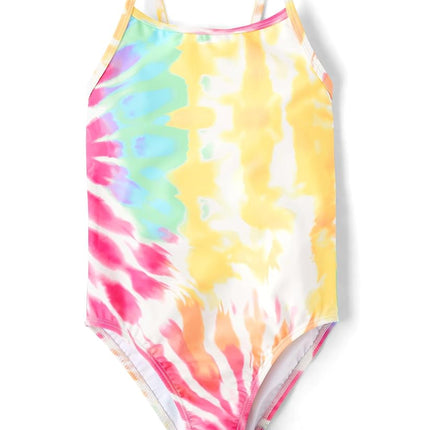 Maillot de bain une pièce Tie-Dye The Children's Place pour filles, TTP