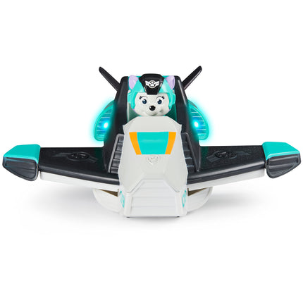 La Patrulla Canina, Jet al Rescate, Juguete Vehículo Transformable de Lujo Everest con Luces y Sonidos, Exclusivo de Amazon
