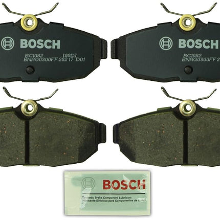 BOSCH BC1082 QuietCast Premium Ceramic Disc Brake Pad Set - Compatible with Select Avanti; Ford Mustang; REAR