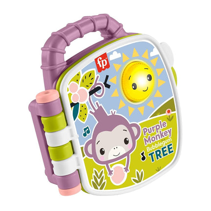Fisher-Price Baby Toy Purple Monkey Musical Storyb