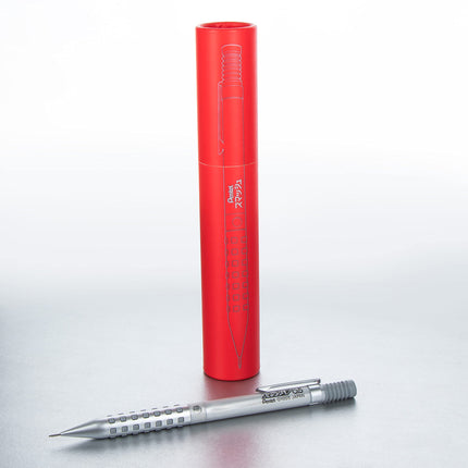 Portaminas de dibujo Pentel Smash (0.5mm) - Edición especial plata con tubo