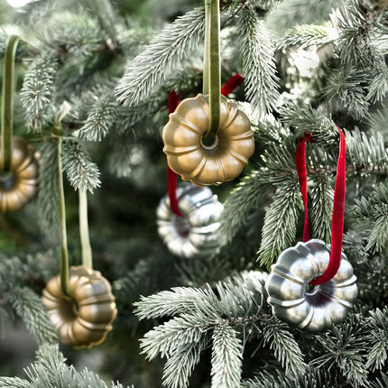 Nordic Ware Bundt Ornament Set, Silver, 2-Pieces