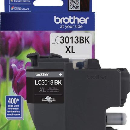 Brother Genuine LC3013BK, LC30133PKS High Yield Black/Cyan/Magenta/Yellow Ink Cartridge Set, LC3013