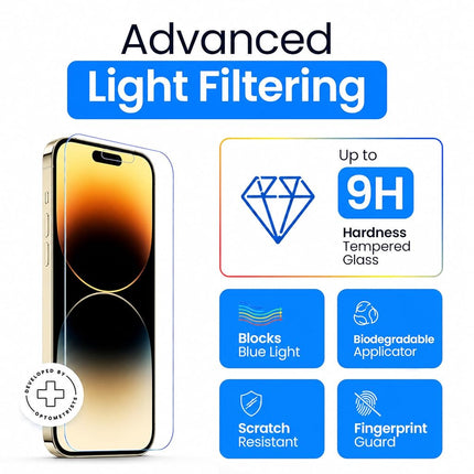Ocushield Blue Light Screen Protector for iPhone 14 Pro